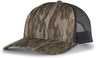 Pacific Headwear Camo Snapback Trucker Cap 108C BOTTOMLAND/LIGHT CHARCOAL OS