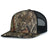 Pacific Headwear Camo Snapback Trucker Cap 108C BUC/B/BU OS