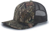 Pacific Headwear Camo Snapback Trucker Cap 108C BUCCHOBU OS