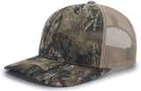 Pacific Headwear Camo Snapback Trucker Cap 108C BUCKHBUC OS
