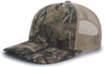 Pacific Headwear Camo Snapback Trucker Cap 108C BUCKHBUC OS