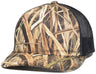 Pacific Headwear Camo Snapback Trucker Cap 108C SHGB/LCC OS