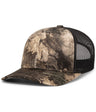 Pacific Headwear Camo Snapback Trucker Cap 108C TBLCTB OS