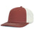Pacific Headwear Contrast Stitch Trucker PacFlex Snapback Cap - Pacific Headwear P151S BRICK/BEIGE/BRICK OS