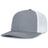 Pacific Headwear Contrast Stitch Trucker PacFlex Snapback Cap - Pacific Headwear P151S HEATHER GREY/WHITE/HEATHER GRE OS