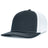Pacific Headwear Contrast Stitch Trucker PacFlex Snapback Cap - Pacific Headwear P151S NAVY/WHITE/NAVY OS