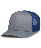 Pacific Headwear Contrast Stitch Trucker Snapback 104S HG/RO/HG OS