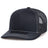 Pacific Headwear Contrast Stitch Trucker Snapback 104S NAVY/WHITE OS