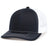 Pacific Headwear Contrast Stitch Trucker Snapback 104S NAVY/WHITE/NAVY OS