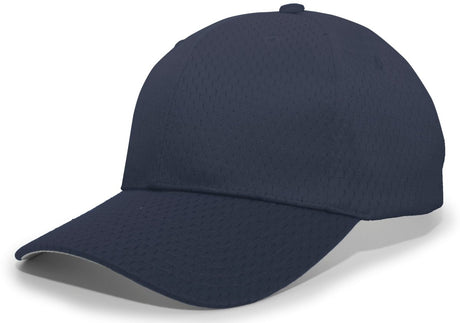 Pacific Headwear Coolport™ Mesh Hook - And - Loop Adjustable Cap - Pacific Headwear 805M NAVY YTH