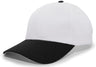 Pacific Headwear Coolport™ Mesh Hook - And - Loop Adjustable Cap - Pacific Headwear 805M SILVER/BLACK OS
