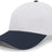 Pacific Headwear Coolport™ Mesh Hook - And - Loop Adjustable Cap - Pacific Headwear 805M SILVER/NAVY OS