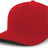 Pacific Headwear Cotton - Poly Hook - And - Loop Adjustable Cap 302C CARDINAL YTH