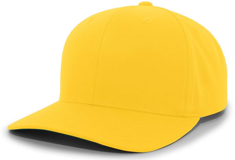 Pacific Headwear Cotton - Poly Hook - And - Loop Adjustable Cap 302C GOLD YTH