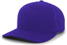 Pacific Headwear Cotton - Poly Hook - And - Loop Adjustable Cap 302C PURPLE YTH