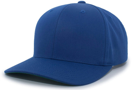 Pacific Headwear Cotton - Poly Hook - And - Loop Adjustable Cap 302C ROYAL YTH
