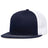 Pacific Headwear D - SERIES 5 - PANEL TRUCKER SNAPBACK CAP 4D7 TRUE NAVY/WHITE/TRUE NAVY OS
