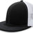 Pacific Headwear D - Series Trucker PacFlex Cap 4D5 BLACK/WHITE/BLACK S/M