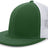 Pacific Headwear D - Series Trucker PacFlex Cap 4D5 DARK GREEN/WHITE/DARK GREEN S/M