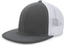 Pacific Headwear D - Series Trucker PacFlex Cap 4D5 GRAPHITE/WHITE/GRAPHITE S/M