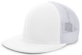 Pacific Headwear D - Series Trucker PacFlex Cap 4D5 WHITE S/M