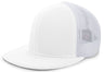 Pacific Headwear D - Series Trucker PacFlex Cap 4D5 WHITE S/M
