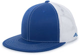 Pacific Headwear D - Series Trucker Snapback Cap 4D3 ROYAL/WHITE/ROYAL OS