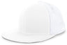 Pacific Headwear D - Series Trucker Snapback Cap 4D3 WHITE OS