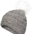Pacific Headwear Faux Fur Pom Beanie - Pacific Headwear P604K BROWN/WHITE OS
