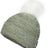 Pacific Headwear Faux Fur Pom Beanie - Pacific Headwear P604K LODEN/WHITE OS