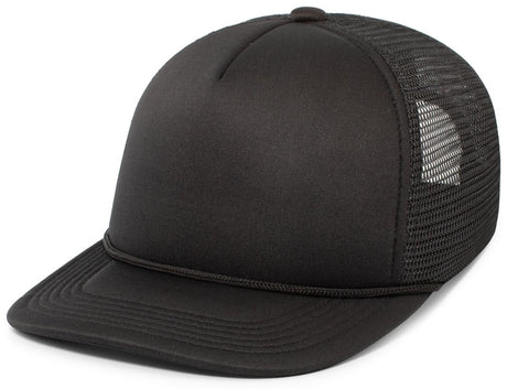 Pacific Headwear Foamie Fresh Trucker Cap - Pacific Headwear P782 BLACK OS