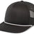 Pacific Headwear Foamie Fresh Trucker Cap - Pacific Headwear P782 BLACK/WHITE OS