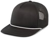 Pacific Headwear Foamie Fresh Trucker Cap - Pacific Headwear P782 BLACK/WHITE OS