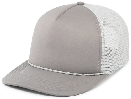 Pacific Headwear Foamie Fresh Trucker Cap - Pacific Headwear P782 GRAPHITE/SILVER/GRAPHITE OS
