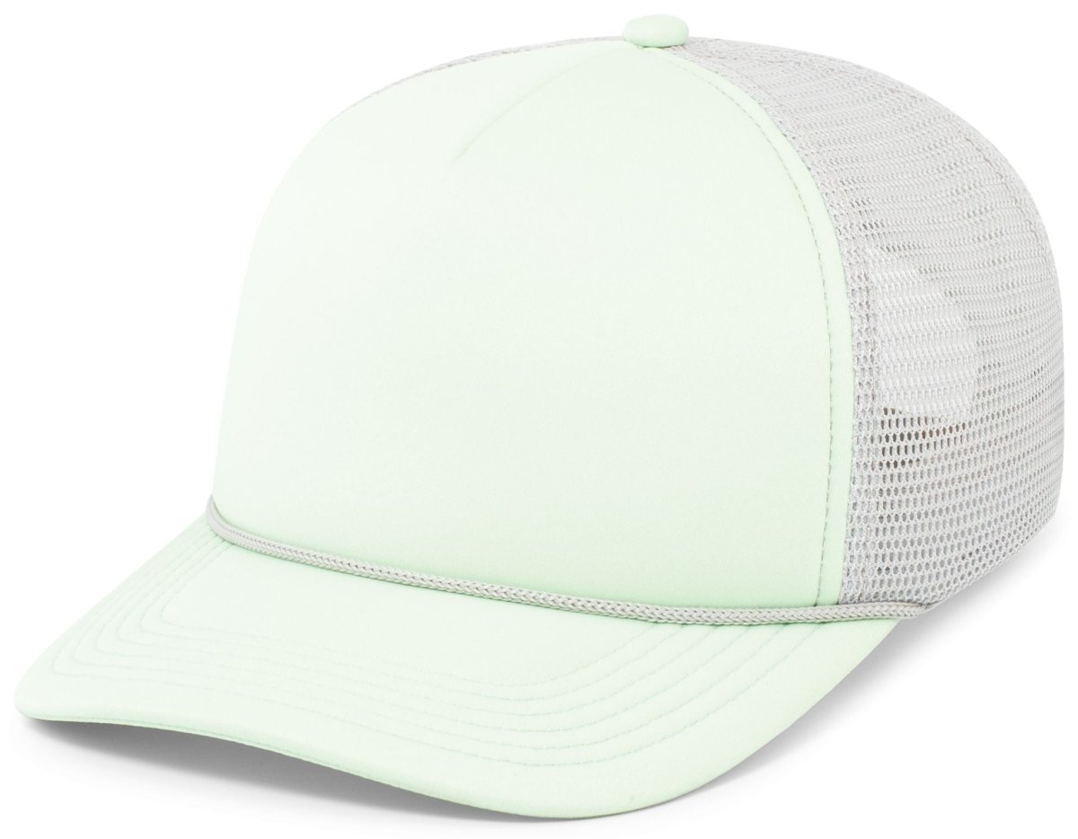 Pacific Headwear Foamie Fresh Trucker Cap - Pacific Headwear P782 MINT/SILVER/MINT OS