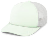 Pacific Headwear Foamie Fresh Trucker Cap - Pacific Headwear P782 MINT/SILVER/MINT OS