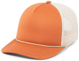 Pacific Headwear Foamie Fresh Trucker Cap - Pacific Headwear P782 RUST/KHAKI/RUST OS