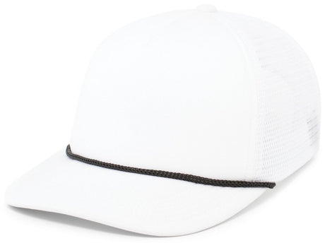 Pacific Headwear Foamie Fresh Trucker Cap - Pacific Headwear P782 WHITE/BLACK OS