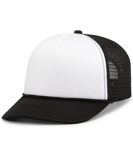 Pacific Headwear Foamie Fresh Trucker Cap - Pacific Headwear P782 WHITE/BLACK/BLACK OS