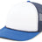 Pacific Headwear Foamie Fresh Trucker Cap - Pacific Headwear P782 WHITE/NAVY/ROYAL OS