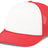Pacific Headwear Foamie Fresh Trucker Cap - Pacific Headwear P782 WHITE/RED/RED OS