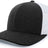 Pacific Headwear Heather Trucker Snapback Cap 110C BH/WH/BH OS
