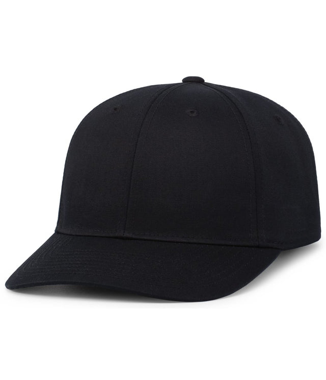 Pacific Headwear Hybrid Snapback Dad Cap - Pacific Headwear P208 BLACK OS