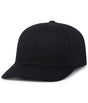 Pacific Headwear Hybrid Snapback Dad Cap - Pacific Headwear P208 BLACK OS