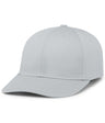 Pacific Headwear Hybrid Snapback Dad Cap - Pacific Headwear P208 SILVER OS
