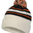 Pacific Headwear Knit Fold Over Pom - Pom Beanie 641K OAT/BLACK/ORANGE OS