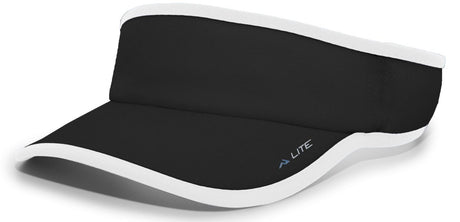 Pacific Headwear LITE ALL - SPORT ACTIVE VISOR 510V BLACK/WHITE OS