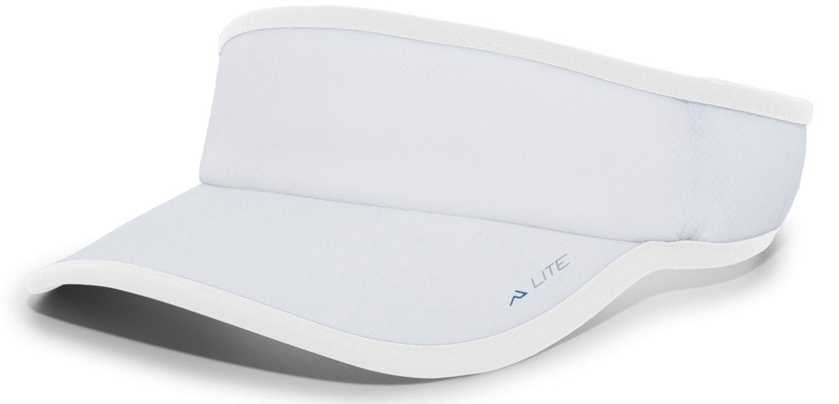 Pacific Headwear LITE ALL - SPORT ACTIVE VISOR 510V WHITE OS