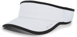 Pacific Headwear LITE ALL - SPORT ACTIVE VISOR 510V WHITE/BLACK OS