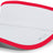 Pacific Headwear LITE ALL - SPORT ACTIVE VISOR 510V WHITE/RED OS
